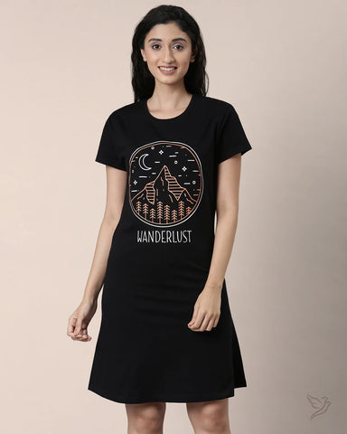 Long Tee - Jet Black