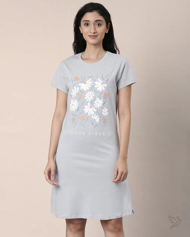 Long Tee - Light Grey
