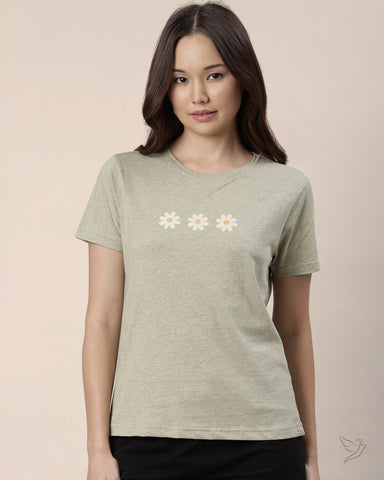Relaxed Fit Tee – Dusty Green