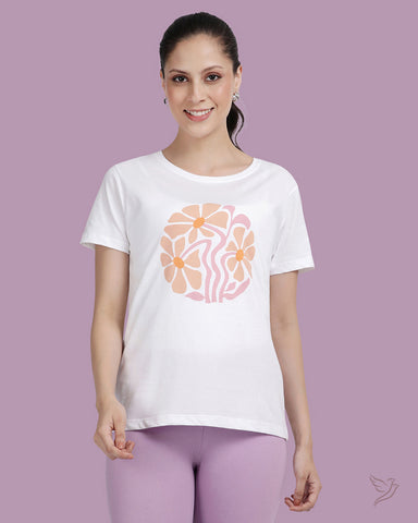 Relaxed fit tee - White