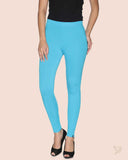 Viscose Ankle Legging - Swimming Pool