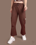 Bootcut Jogger - Brown