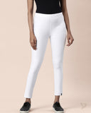 Coloured Jegging - White plus