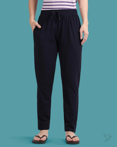 Solid Night Pant - Deep navy