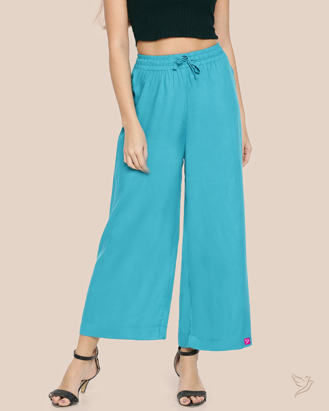 Twin Birds Ladies Plazo Pant Assorted Online at Best Price, Ladies Palazzo  Pants