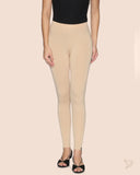 Viscose Ankle Legging - Wheat Grain