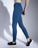 Performance Tights High Waist - Blue