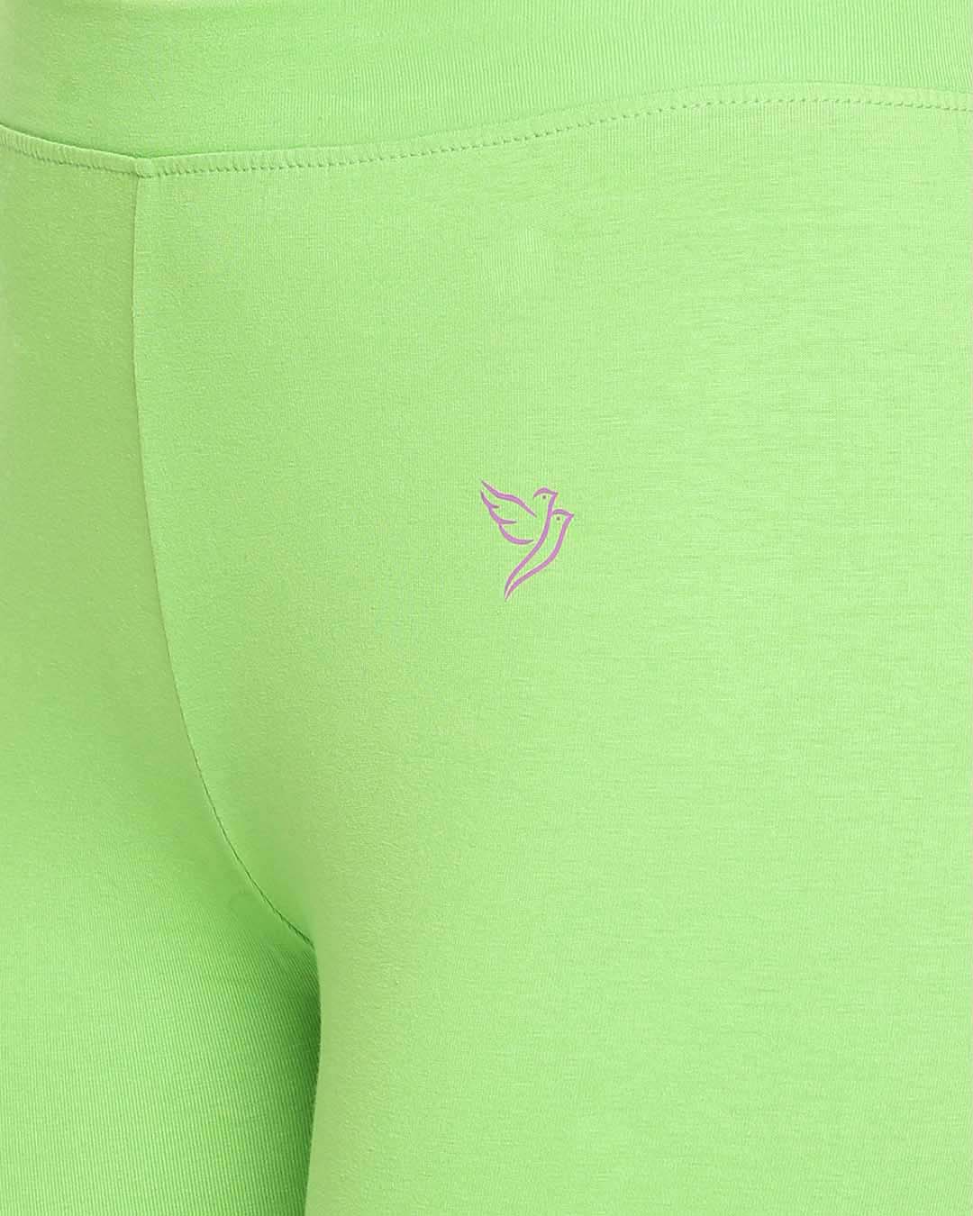 Luxury Chloro Phyll Cotton Ankle Legging  