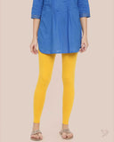 Cotton Ankle Legging - Mari Gold