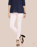Cotton Ankle Legging - Mid Pink