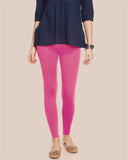 Cotton Ankle Legging - Mystic Pink