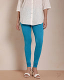 Viscose Churidar Legging - Blue Ocean