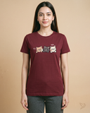 Relaxed Fit Tee – Beet Red