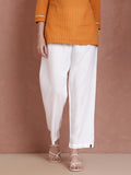 Viscose Kurti Pant - White