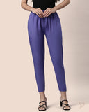 Cotton Kurti Pant - Hyacinth Pond