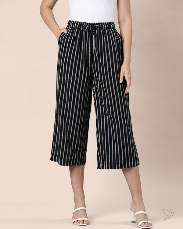 Women Striped Palazzo