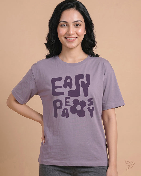Relaxed Fit Tee – Wisteria