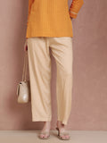 Viscose Kurti Pant - ButterScotch