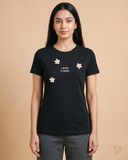 Relaxed Fit Tee – Jet Black
