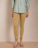 Viscose Churidar Legging - Sand Storm