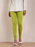 Viscose Churidar Legging - Pistachio