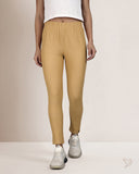 Coloured Jegging - Caramel custard