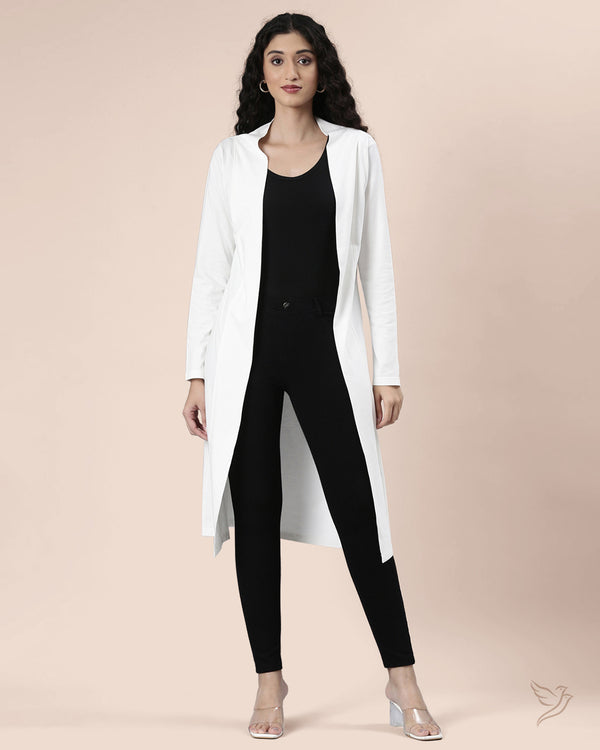 Women Shrug Long Line - Off White