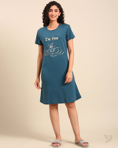 Long Tee - Legion Blue