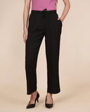Textured Trousers - JetBlack