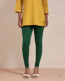 Cotton Churidar Legging - New Leaf