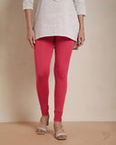 Viscose Churidar Legging - Spiced coral