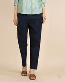 Cotton Straight Pant - DeepNavy