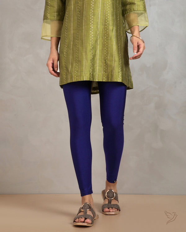 Shimmer Legging - Blue Diamond