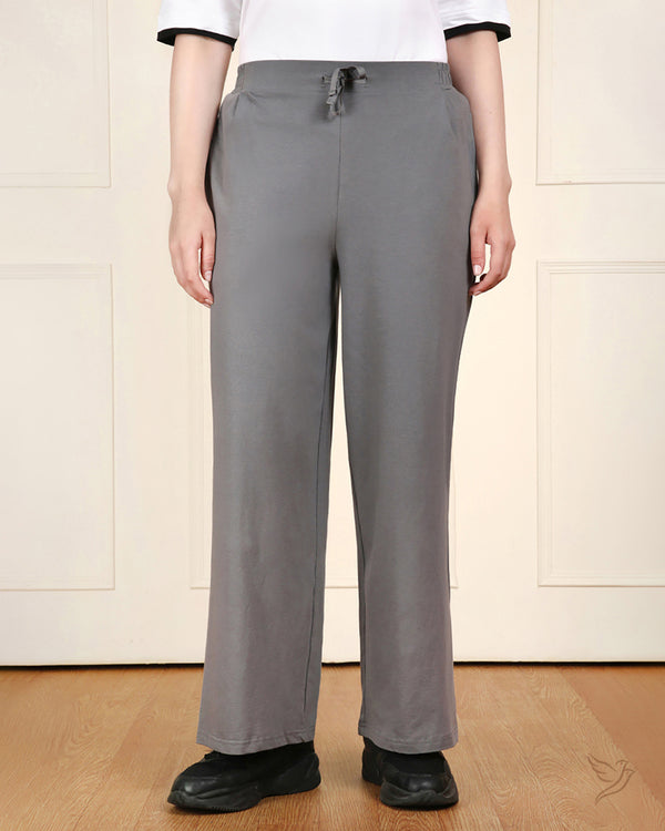 Casual Straight Pant - AnthraziteGrey