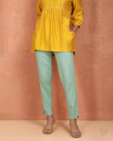 Flexi Kurti Pant - Olive