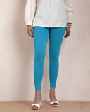 Viscose Ankle Legging - Swimming Pool