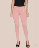 Cotton Ankle Legging - Rose Gold