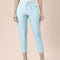 Cotton Stretch Straight Pant