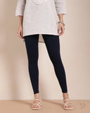 Cotton Ankle Legging - DeepNavy