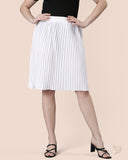 Pleated Skirt - Dove