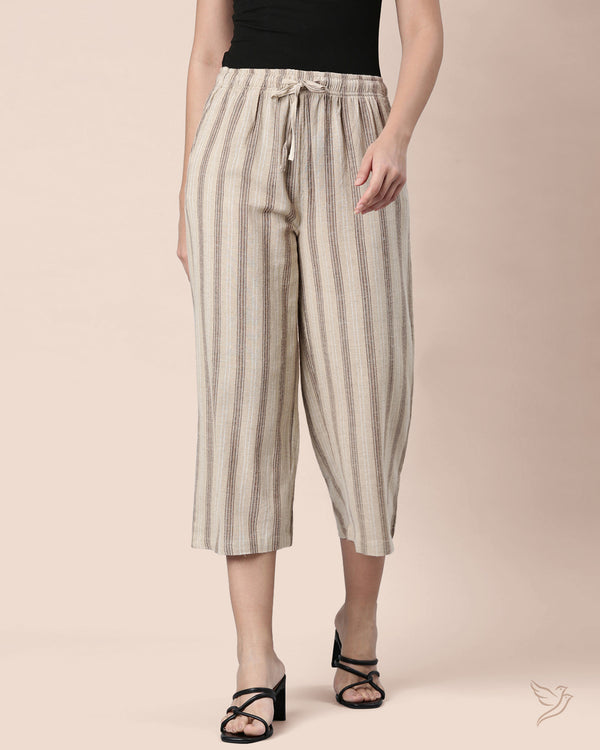 Women Striped Palazzo