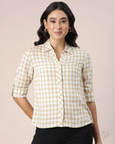 Casual Shirt - Sand cream