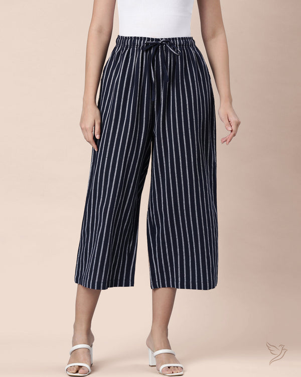 Women Striped Palazzo