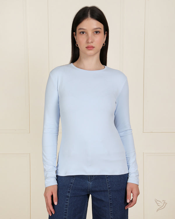 Sleek Fit Full Sleeve Tee - BlueFinch