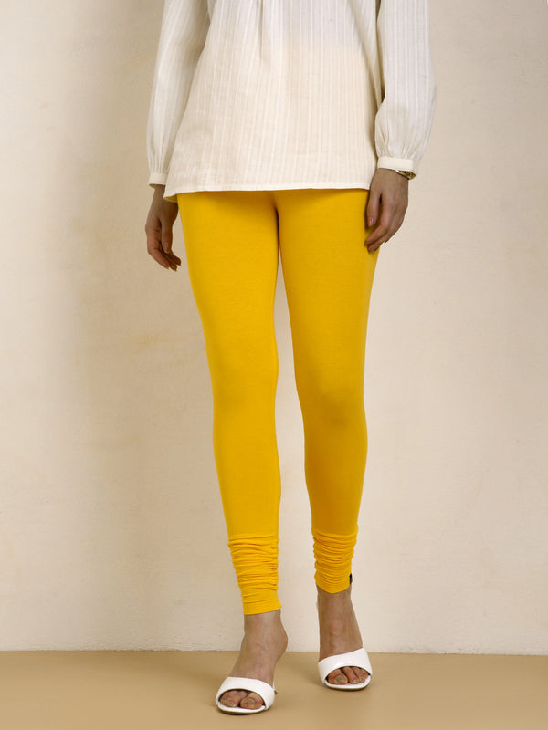 Viscose Churidar Legging - Bumble Bee