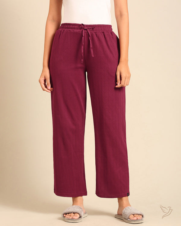 Jacquard Pant - CherryBerry