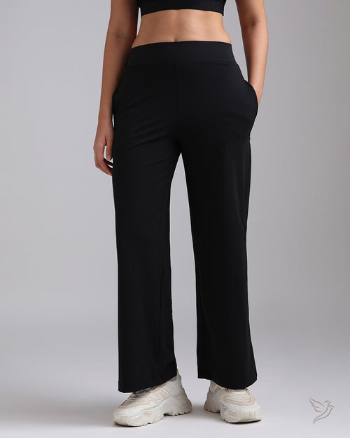 Active Wide Pants - Brave Black
