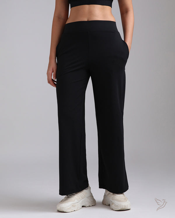 Active Wide Pants - Brave Black