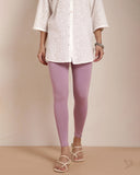 Viscose Ankle Legging -PastelPurple