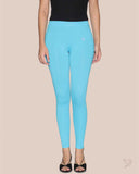 Cotton Ankle Legging - Sky Fall